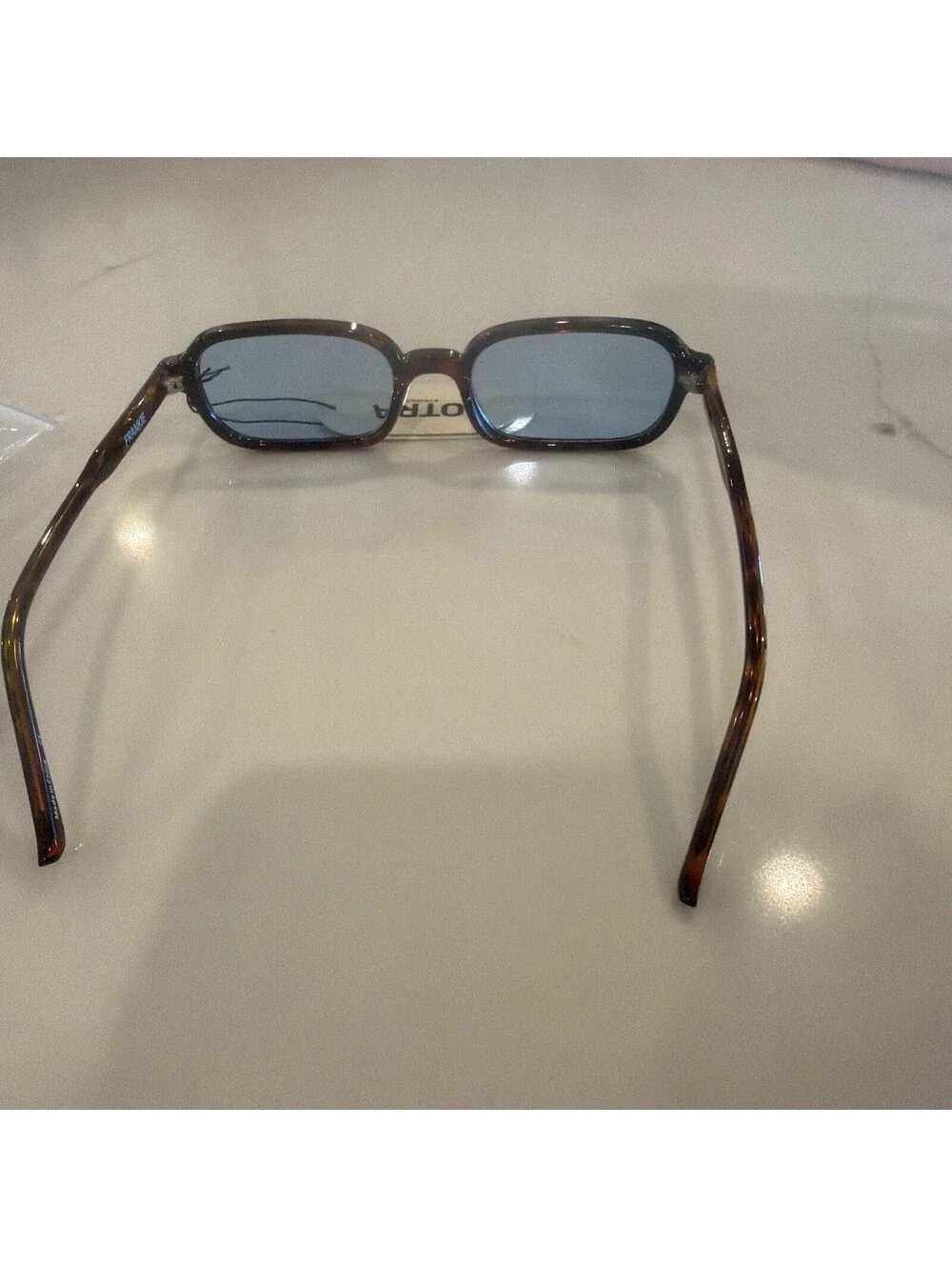 Otra Frankie Sunglasses In Tortoise/blue